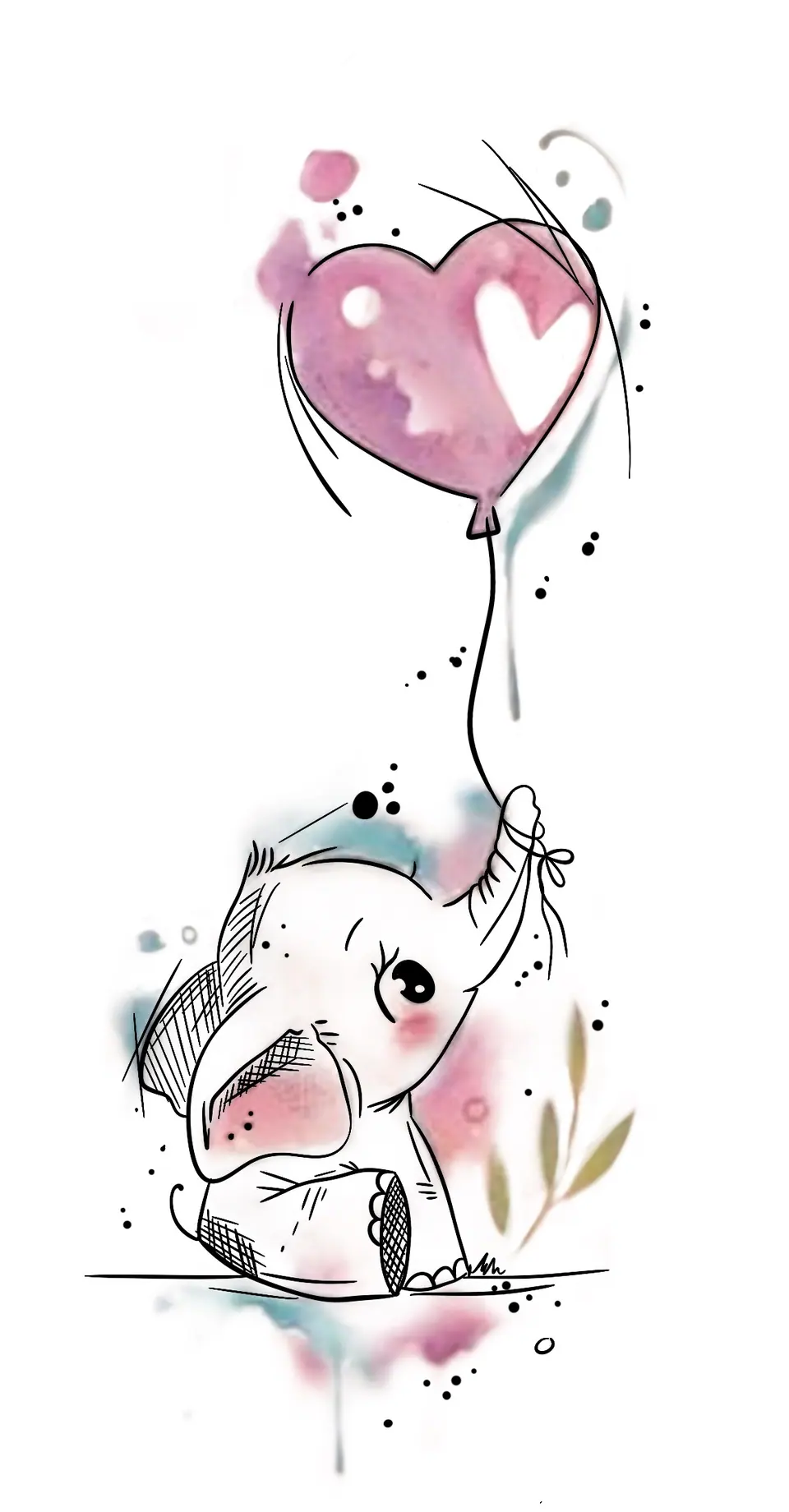 Création elephan ballon mimi par Sarah Fleur