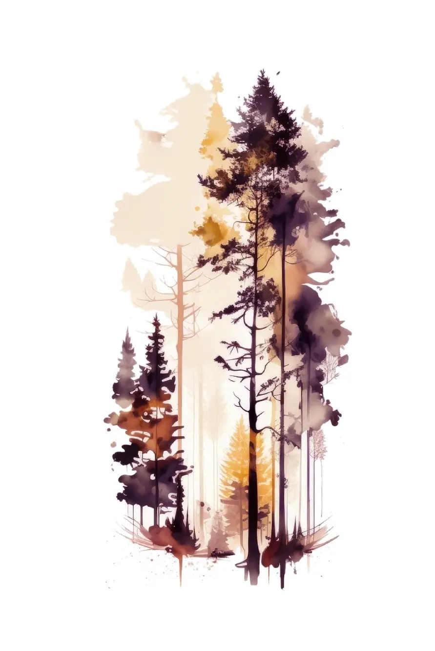 Création foret 1 par Sarah Fleur