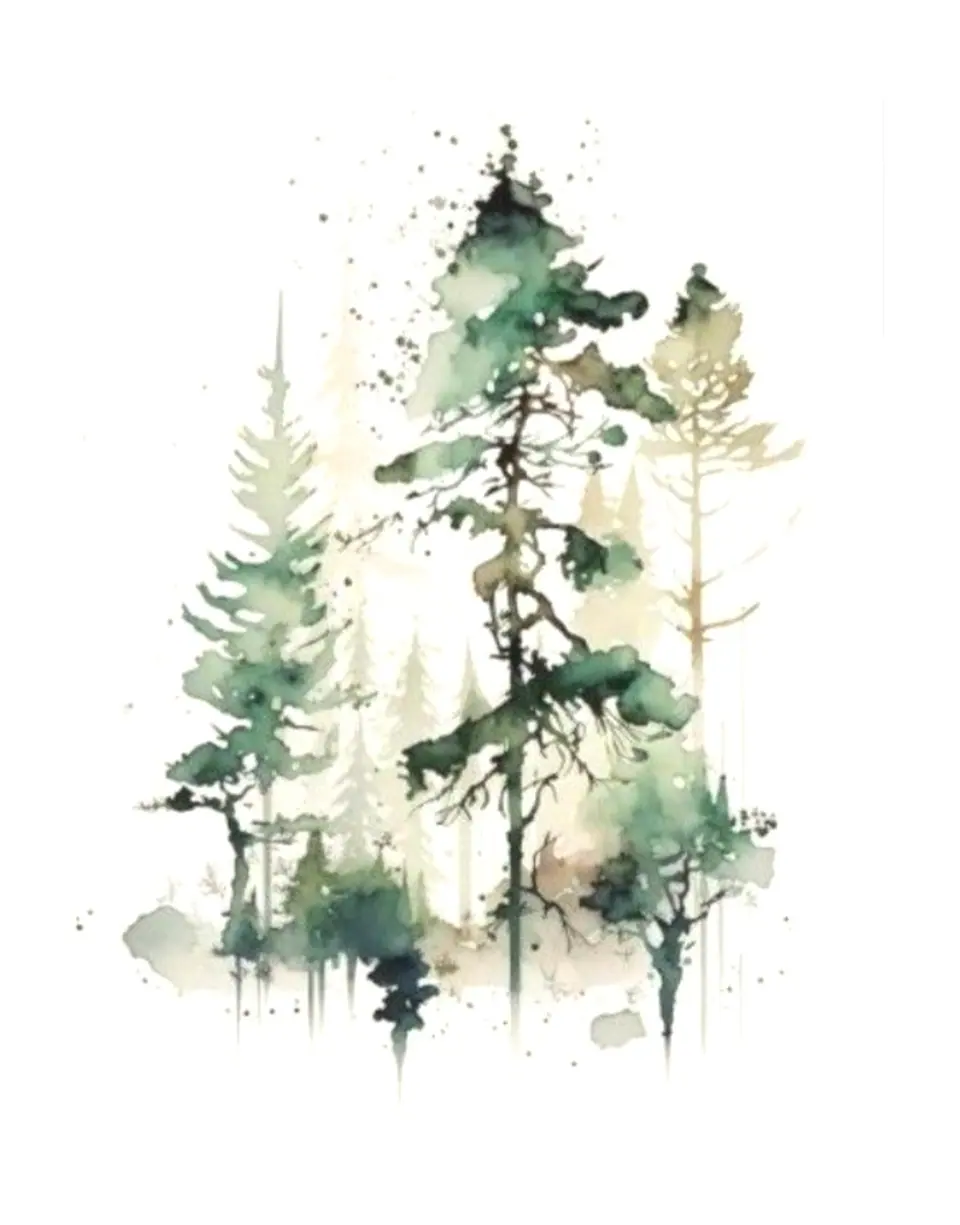 Création foret 3 par Sarah Fleur