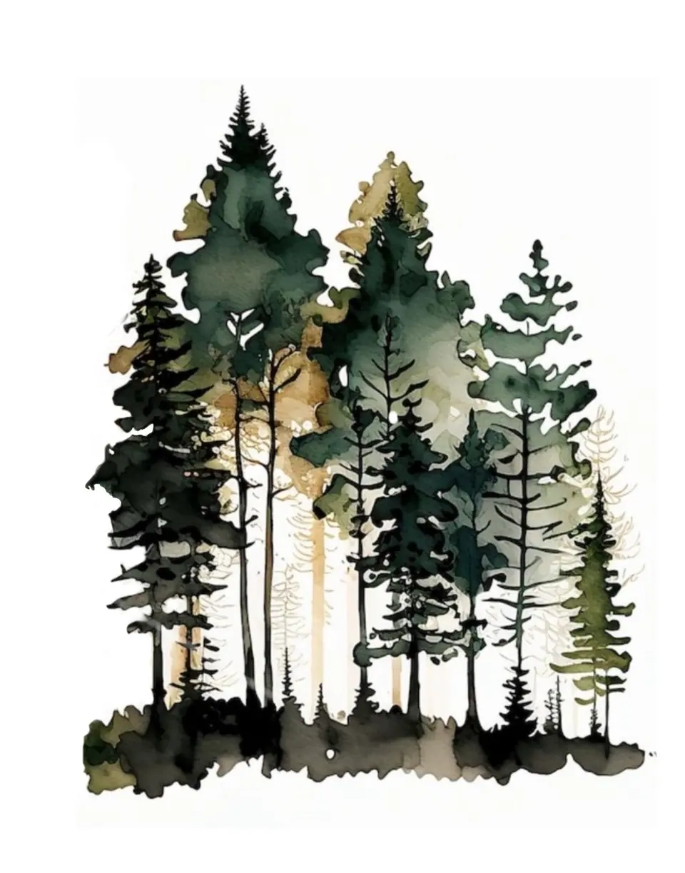 Création foret 4 par Sarah Fleur