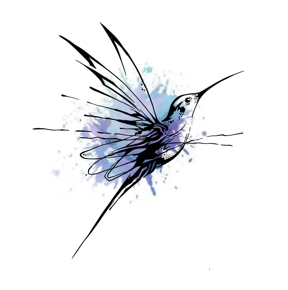 Création oiseau par Sarah Fleur